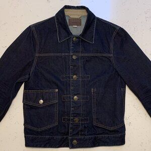 Fossil Selvedge Denim Jacket Medium